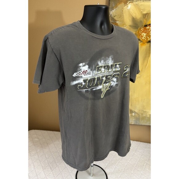 Joe Gibbs Racing 2019 Erik Jones #20 Dewalt Sponsor NASCAR 2 Sided Tee Size M - Picture 5 of 15